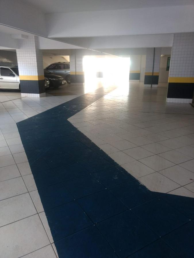 Belo Apartamento Com Vistas Para O Mar - Pe Na Areia - Churrasqueira Na Varanda برايا جراندي المظهر الخارجي الصورة
