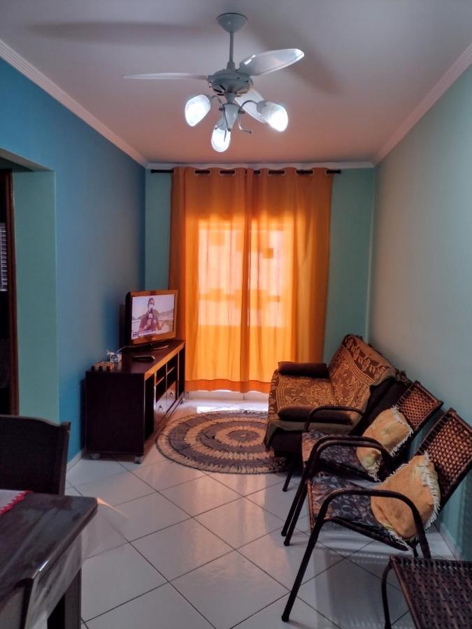 Belo Apartamento Com Vistas Para O Mar - Pe Na Areia - Churrasqueira Na Varanda برايا جراندي المظهر الخارجي الصورة