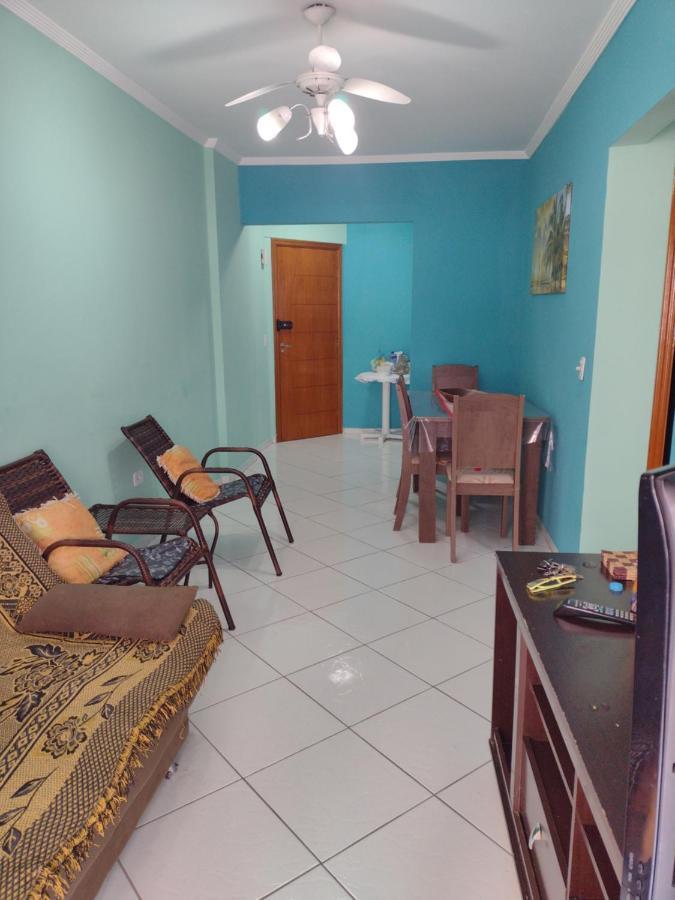 Belo Apartamento Com Vistas Para O Mar - Pe Na Areia - Churrasqueira Na Varanda برايا جراندي المظهر الخارجي الصورة