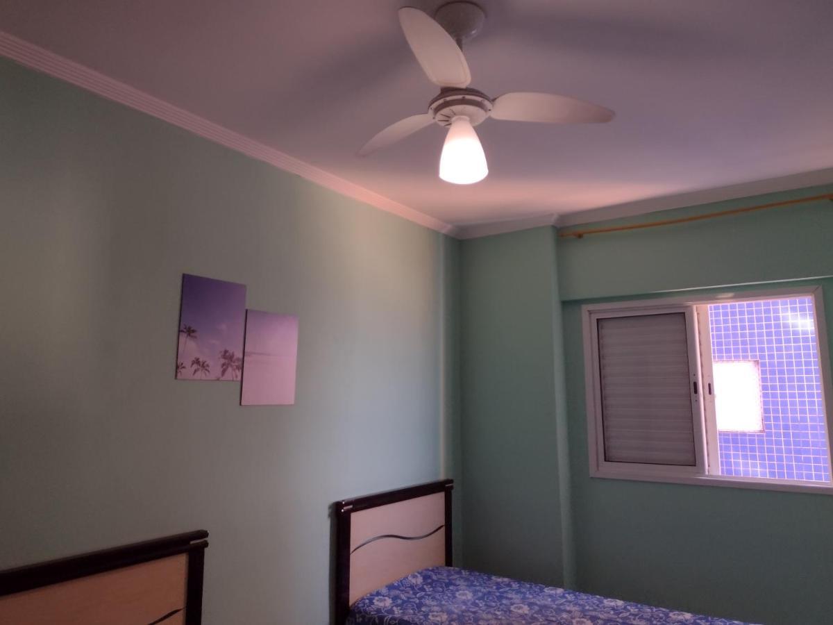 Belo Apartamento Com Vistas Para O Mar - Pe Na Areia - Churrasqueira Na Varanda برايا جراندي المظهر الخارجي الصورة