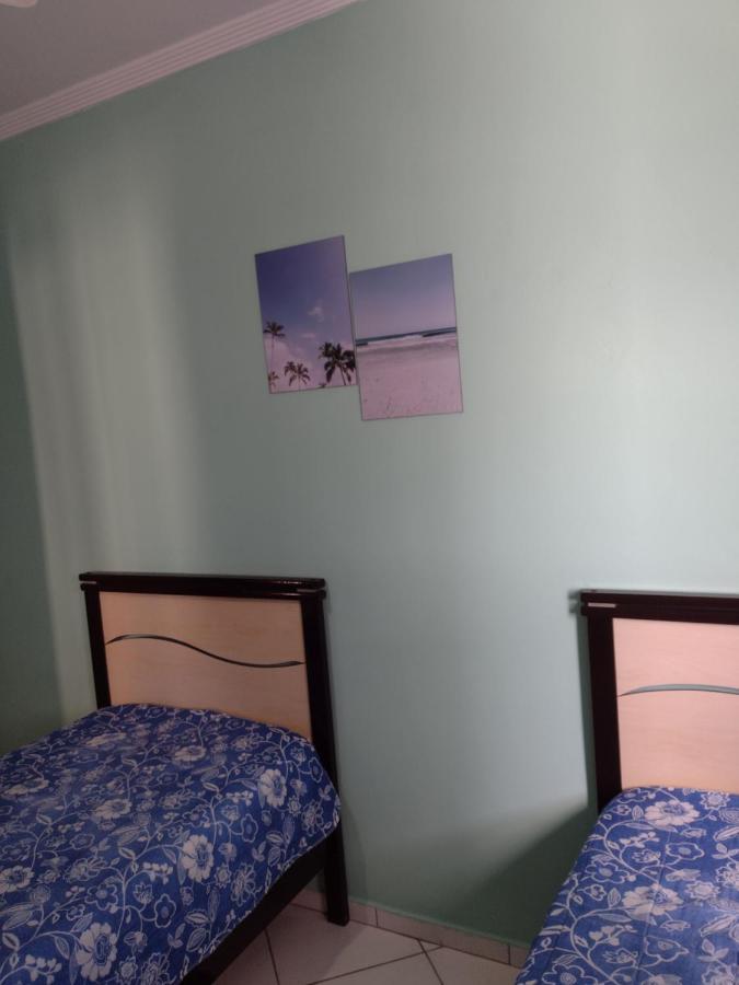 Belo Apartamento Com Vistas Para O Mar - Pe Na Areia - Churrasqueira Na Varanda برايا جراندي المظهر الخارجي الصورة