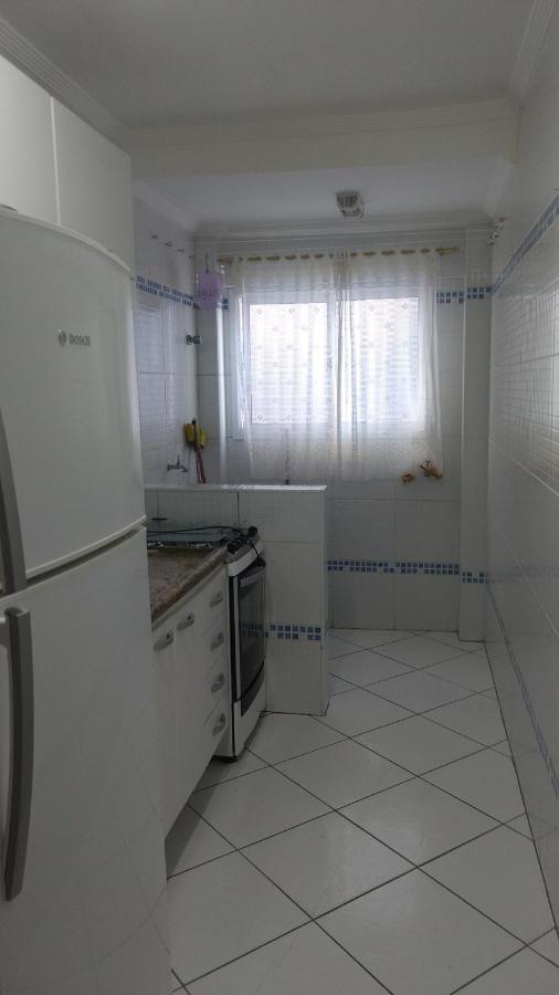 Belo Apartamento Com Vistas Para O Mar - Pe Na Areia - Churrasqueira Na Varanda برايا جراندي المظهر الخارجي الصورة